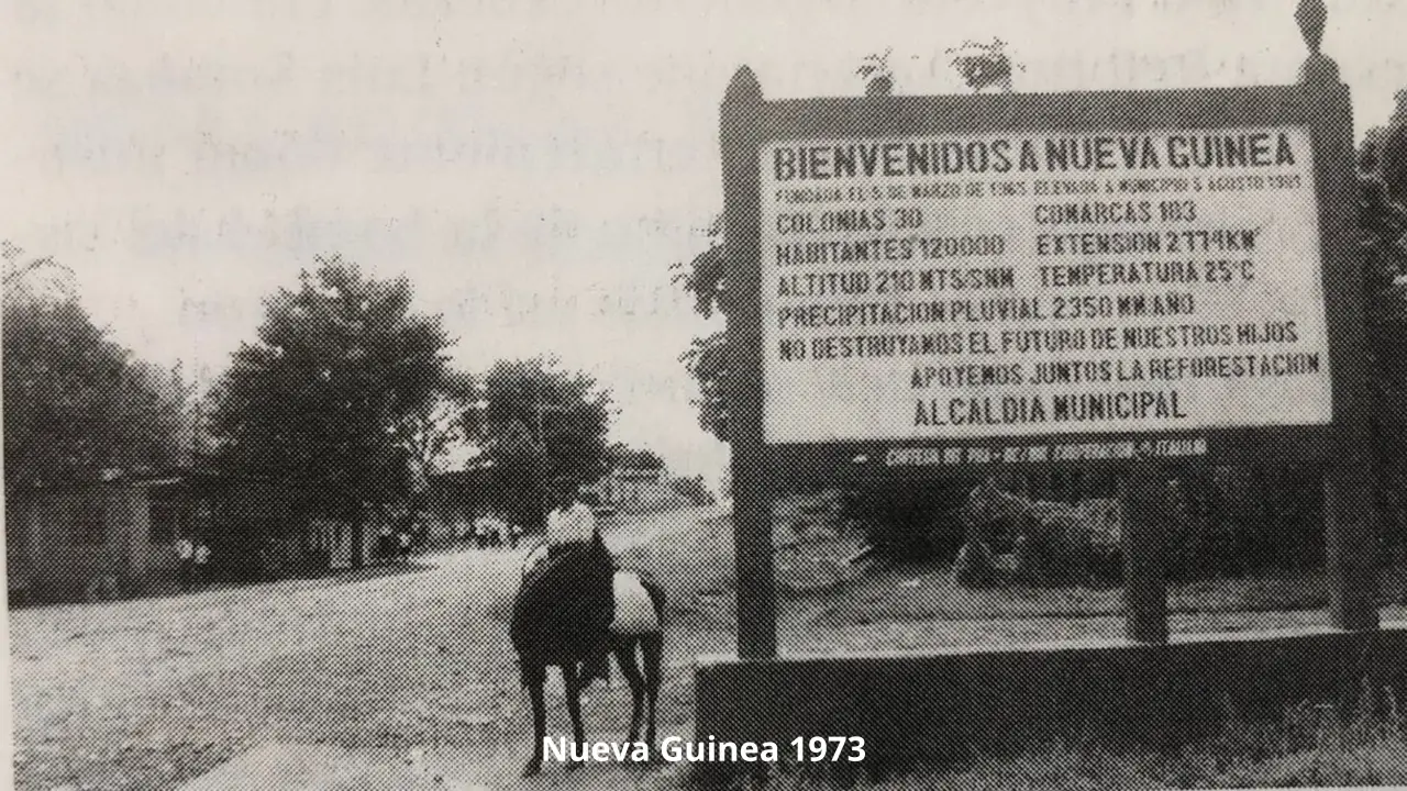 Fotografía histórica de Nueva Guinea