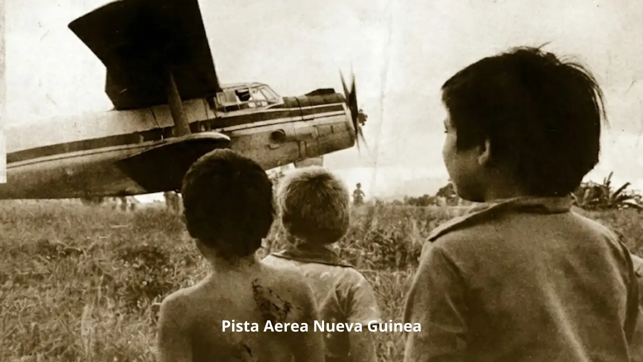 Fotografía histórica de Nueva Guinea