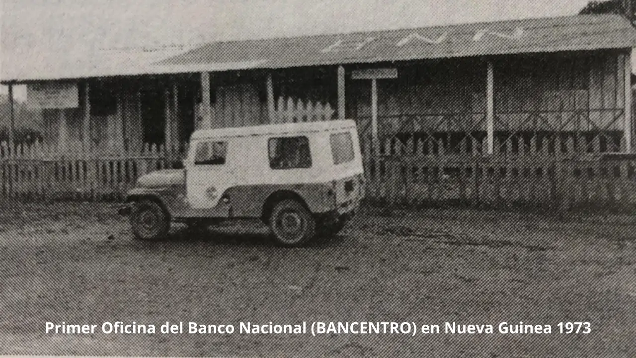 Fotografía histórica de Nueva Guinea