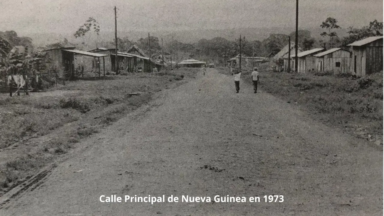 Fotografía histórica de Nueva Guinea